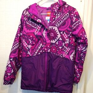 Columbia Kids Puffer Jacket - Purple and Pink